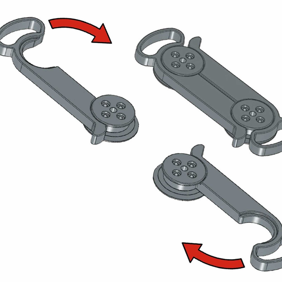 Modulverbinder / Sofaverbinder Lock Bild