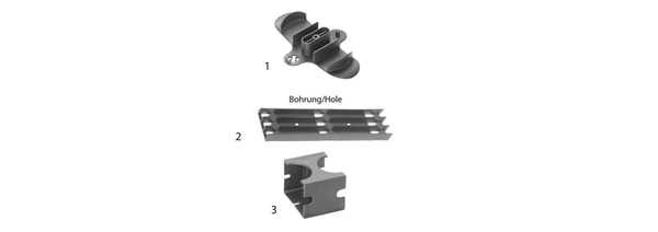 Kabelführung horizontal Bild